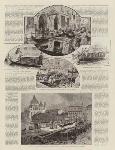 Boats of Venice by Henry Edward Tidmarsh